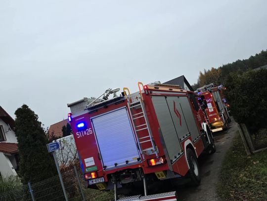 Pożar pod Bierutowem