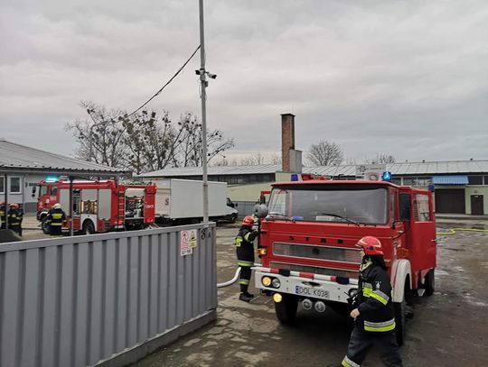 Pożar w Sycowie