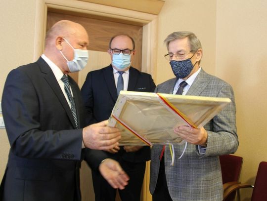 Pożegnanie dyrektora Stanisława Ptaka