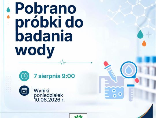 Próbki wody z Międzyborza już w laboratorium