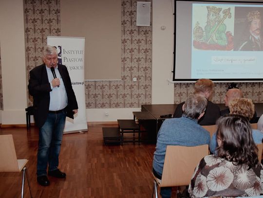 Profesor Mrozowicz opowiedział o książętach oleśnickich