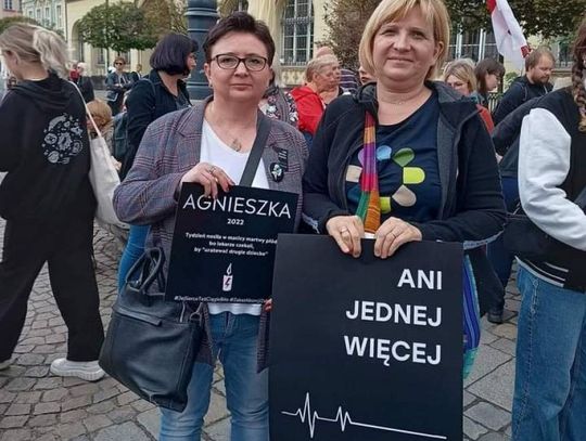Protestowała we Wrocławiu 