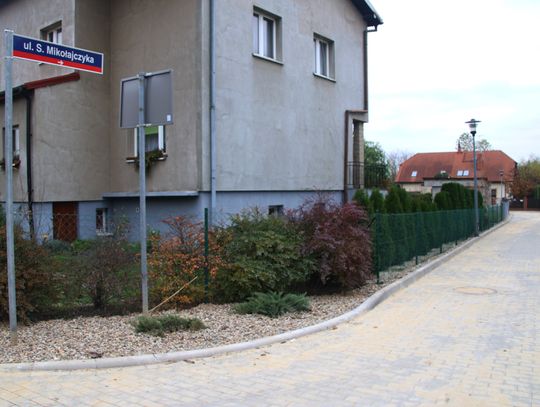Przebudowa ulicy Mikołajczyka w Oleśnicy zakończona