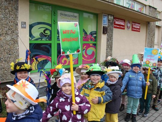 Przedszkolaki z Oleśnicy przywitały wiosnę