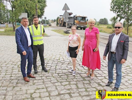 Przegląd inwestycji na drogach w powiecie oleśnickim