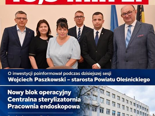 Przełom w oleśnickim szpitalu! Rusza historyczna inwestycja za blisko 17 milionów złotych