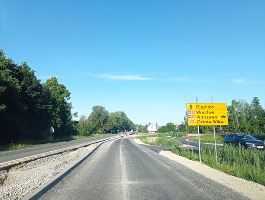 Przypominamy o zmianach w organizacji ruchu związanych z budową Wschodniej Obwodnicy Oleśnicy