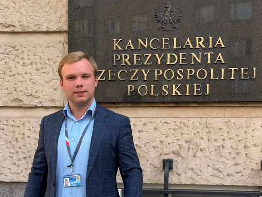 Radny PiS z Oleśnicy kończy praktyki w Kancelarii Prezydenta