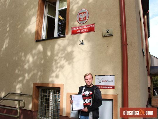 Radny składa zawiadomienie o przestępstwie