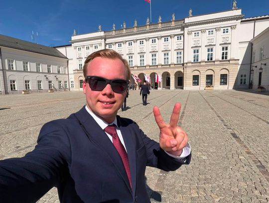 Radny z Oleśnicy na obchodach Święta Wojska Polskiego. Spotkał polityków i wojskowych w Pałacu