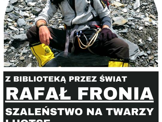 Rafał Fronia gościem oleśnickiej biblioteki