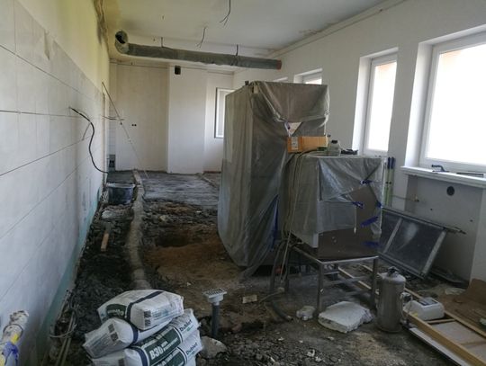Remontują stołówkę w Jedynce