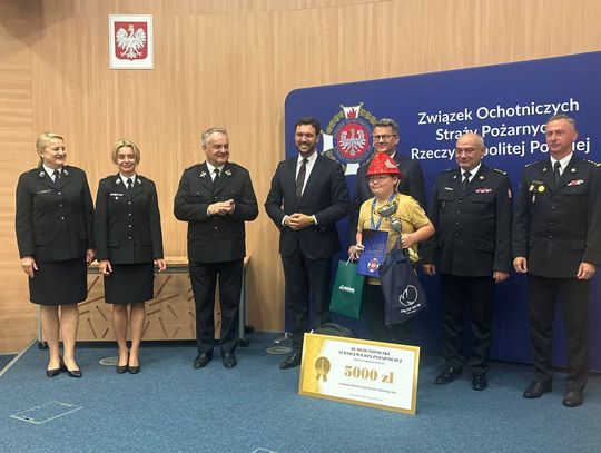 Reprezentant Powiatu Oleśnickiego najlepszy w Polsce. Wielki sukces młodego znawcy pożarnictwa
