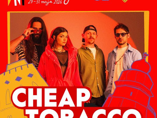 Rockowe brzmienia wracają do Oleśnicy! Cheap Tobacco zagra koncert na podzamczu