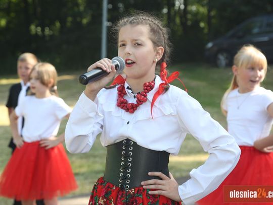 Rodziny na festynie