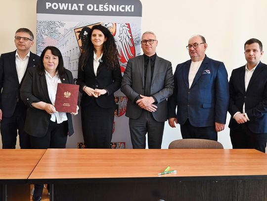 Rok realnych zmian – podsumowanie działalności Zarządu Powiatu Oleśnickiego