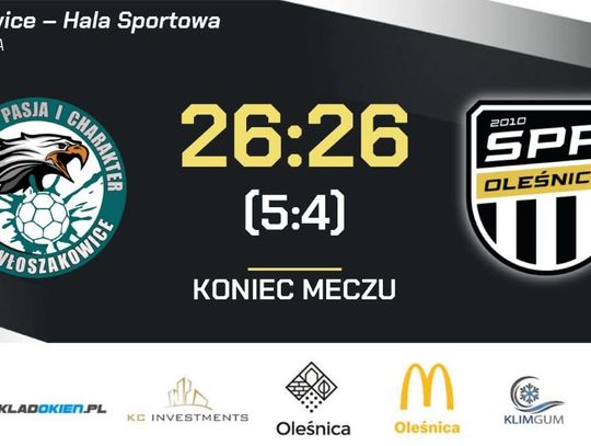 Rollercoaster piłkarzy ręcznych z Oleśnicy