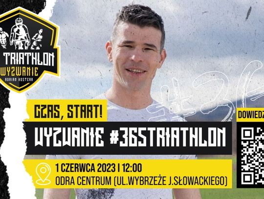 Rusza Wyzwanie 365 Triathlon. Adrian Kostera w Stradomi Wierzchniej w drodze po rekord