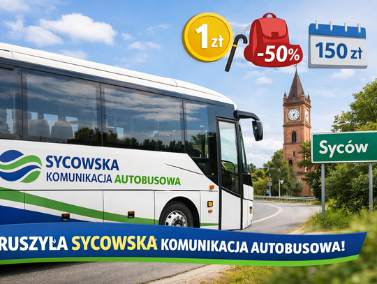 Ruszyła Sycowska Komunikacja Autobusowa Ruszyła Sycowska Komunikacja Autobusowa