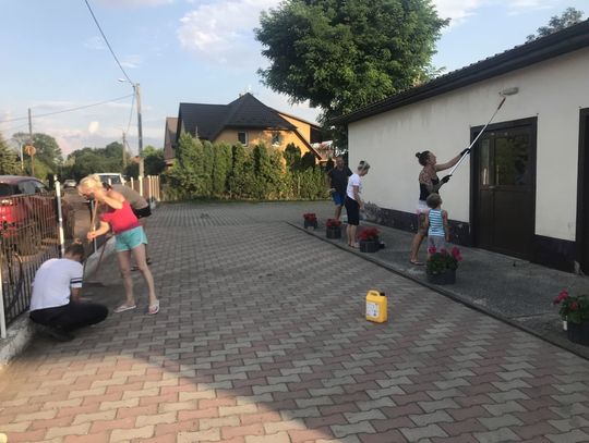Ruszyły prace, na finał będzie mural