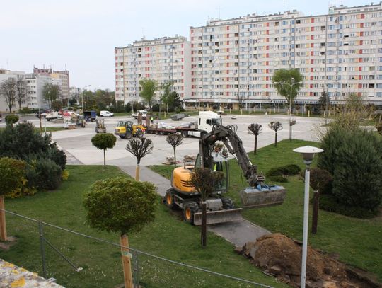 Ruszyły prace na placu Zwycięstwa w Oleśnicy