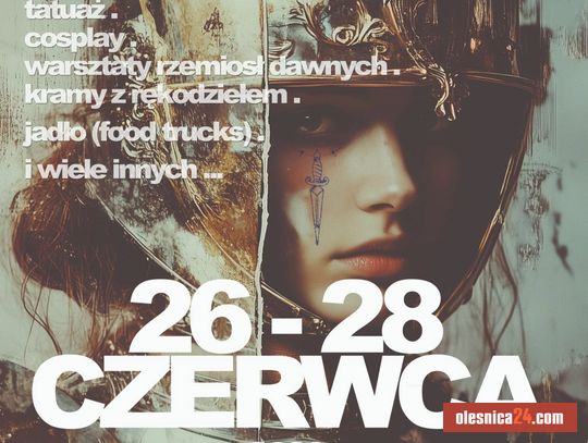 Rycerze, wiedźmy i tatuaże opanują Oleśnicę. Przed nami niezwykły festiwal na zamku