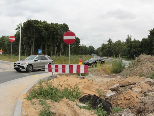 Samowola kierowców na budowanej obwodnicy Oleśnicy
