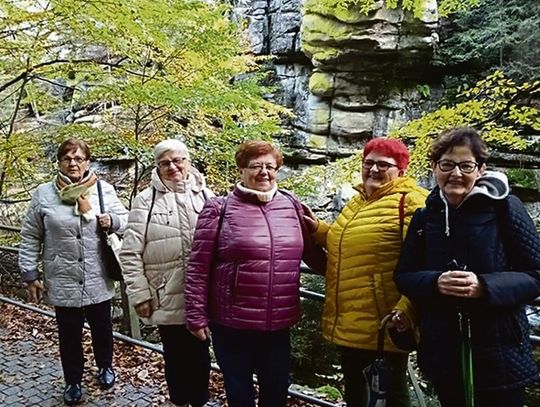 Seniorzy z Bierutowa na szlaku