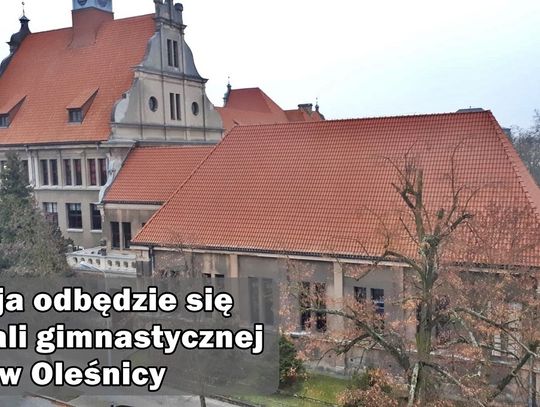 Sesja Rady Powiatu Oleśnickiego w tradycyjnej formie, ale w innym miejscu
