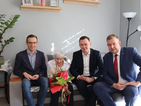 Setne urodziny Anny Boszkiewicz z Dobrzenia