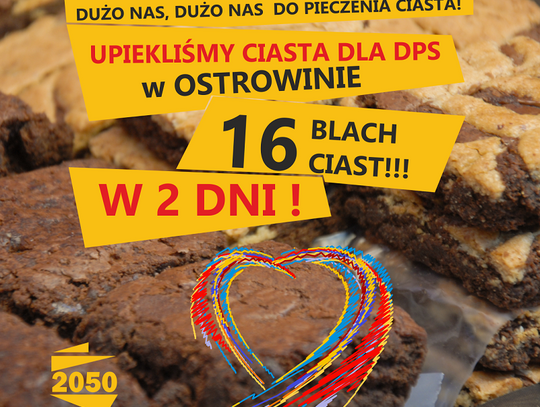 Słodkie podarunki dla DPS-u w Ostrowinie