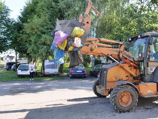 Śmieci na Matejki posprzątane