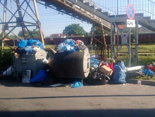 Śmieci się wysypują, a smród coraz większy...