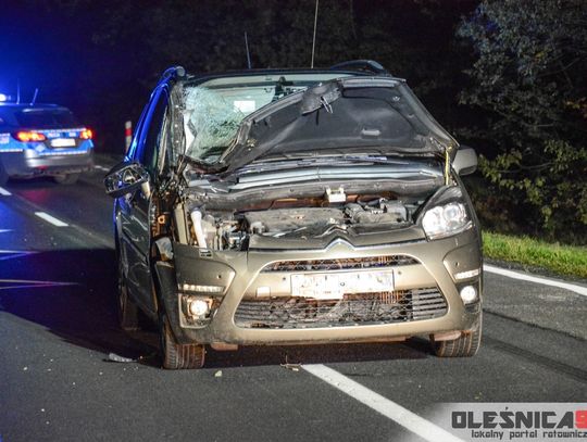 Śmiertelne potrącenie na drodze ostrowskiej