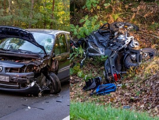 Śmiertelny wypadek motocyklisty, adwokata z Ostrowa Wielkopolskiego 