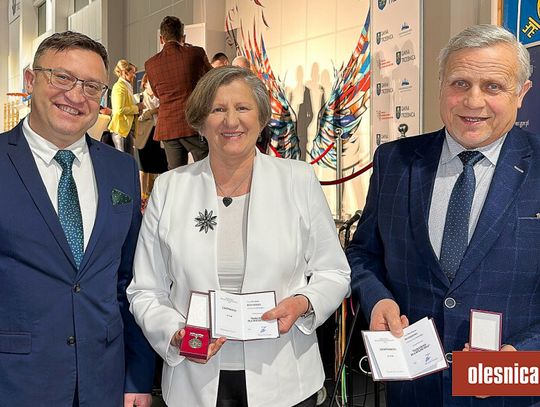 Sołtysi z Gminy Oleśnica wyróżnieni i nagrodzeni