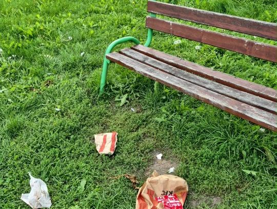 Sołtyska Świerznej apeluje: Przestańcie zaśmiecać plac zabaw