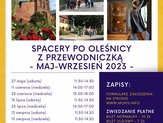 Spacer po Oleśnicy z przewodniczką