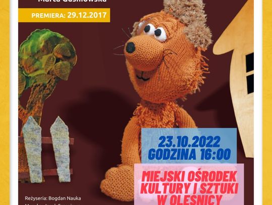 Spektakl dla dzieci ,,Karmelek" w Oleśnicy