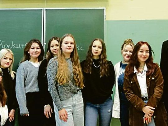 Śpiewali w języku obcym w II LO w Oleśnicy