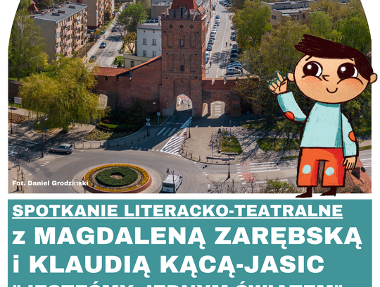 Spotkanie literacko-teatralne w oleśnickiej bibliotece