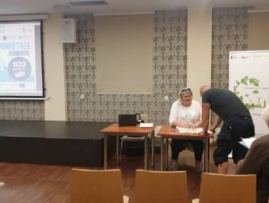 Spotkanie w Oleśnicy w sprawie programu "Czyste powietrze"