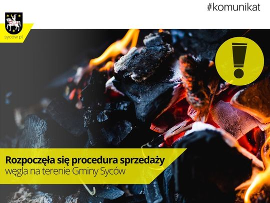 Sprzedaż węgla ruszyła w Sycowie 