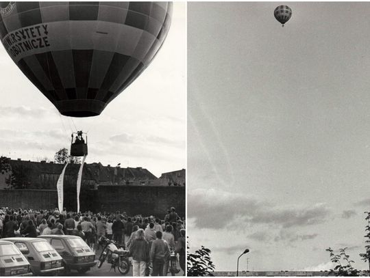 Stara Oleśnica, czyli balon nad miastem