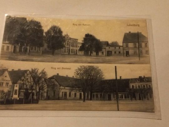 Stare Dobroszyce na widokówce