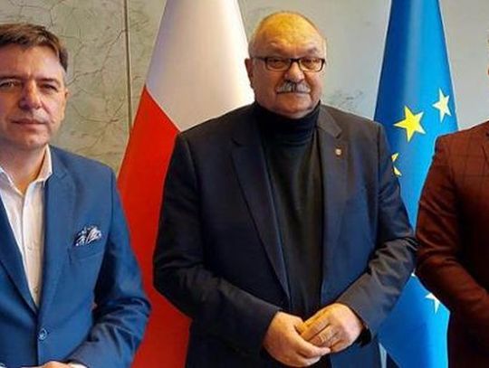 Starosta i przewodniczący Rady Powiatu u marszałka 