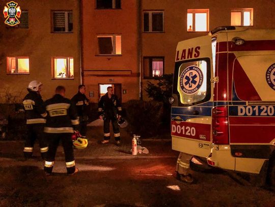 Strażacy znów zamiast karetki w Oleśnicy! Mężczyzna nie żyje!