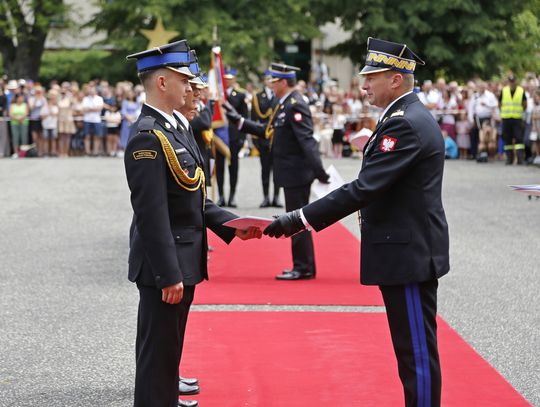 Strażak z Oleśnicy z promocją