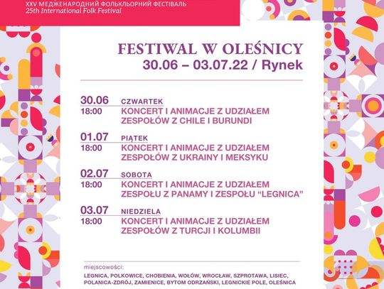 Świat pod Kyczerą - XXV Międzynarodowy Festiwal Folklorystyczny