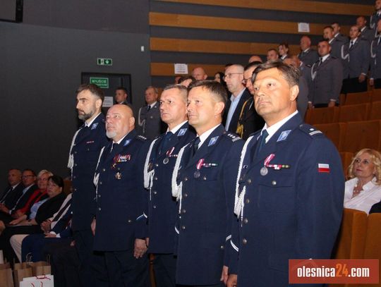 Świętowali policjanci z Oleśnicy i powiatu oleśnickiego
